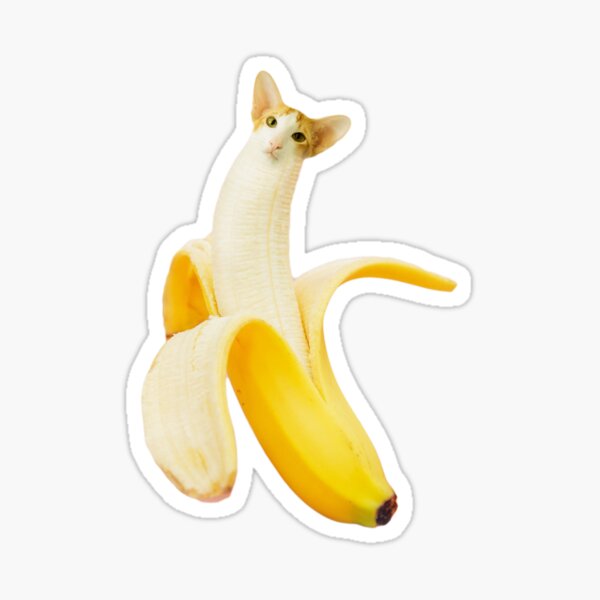 Banana Cat Sticker