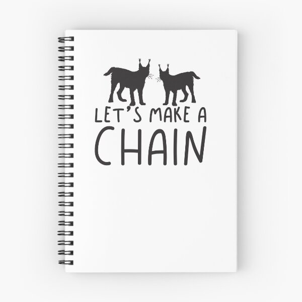 Item preview, Let's make a CHAIN lynx (Collective Noun Group of lynxes) designed and sold by jazzydevil.