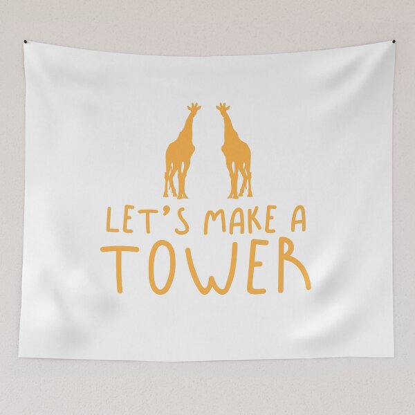 Item preview, Lets make a TOWER giraffe (Collective Noun Group of giraffes) designed and sold by jazzydevil.