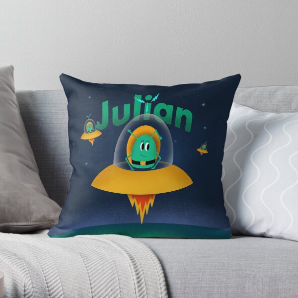 UFO - Julian Throw Pillow