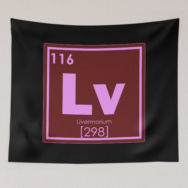 Item preview, Livermorium chemical element designed and sold by tony4urban.