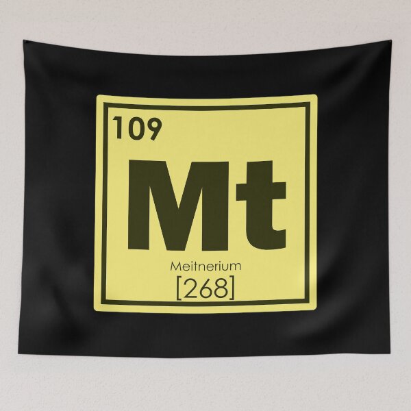 Item preview, Meitnerium chemical element designed and sold by tony4urban.