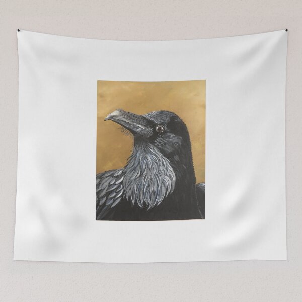 Item preview, Raven profile designed and sold by IntervaleArt.