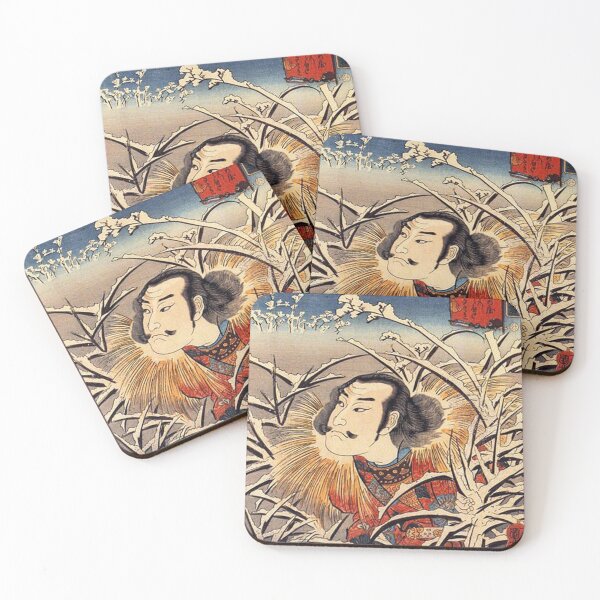 Item preview, Lingering Snow at Ishiyama - Utagawa Kuniyoshi - Favourite Artist Collection designed and sold by vmajzlik.
