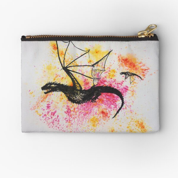 Dragons of Morning Zipper Pouch