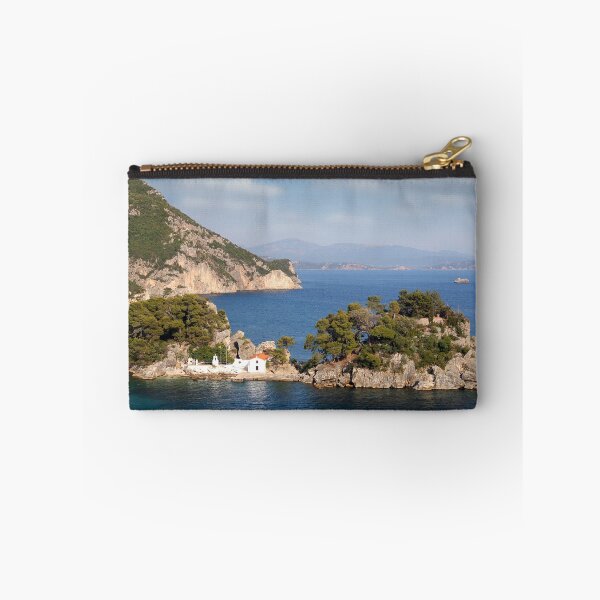 Item preview, Greek orthodox church on island Panagias Parga in summer designed and sold by goceris.