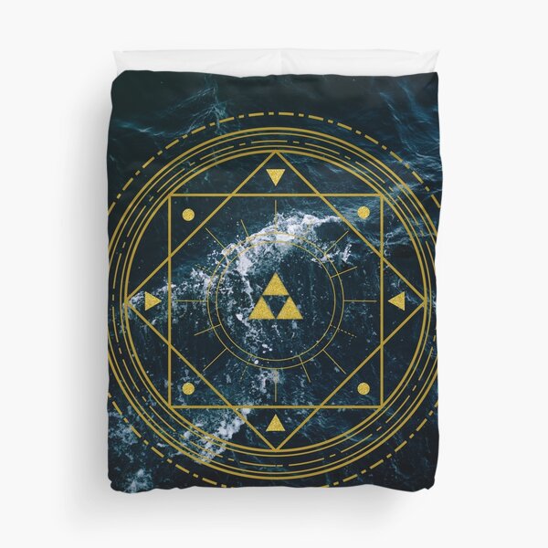 Triforce Geometric Duvet Cover
