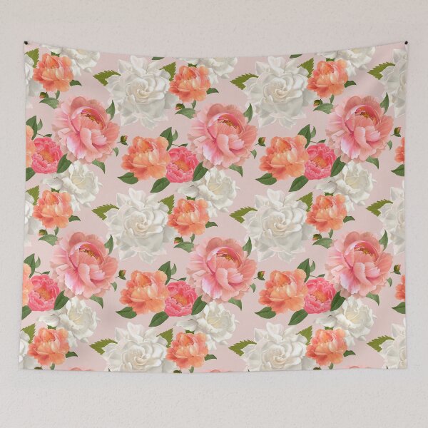 Item preview, Realistic Colorful Spring Flower Pattern designed and sold by parazitgoodz.