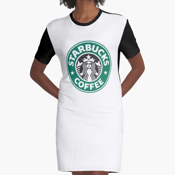 Starbucks Coffee Graphic T-Shirt Dress