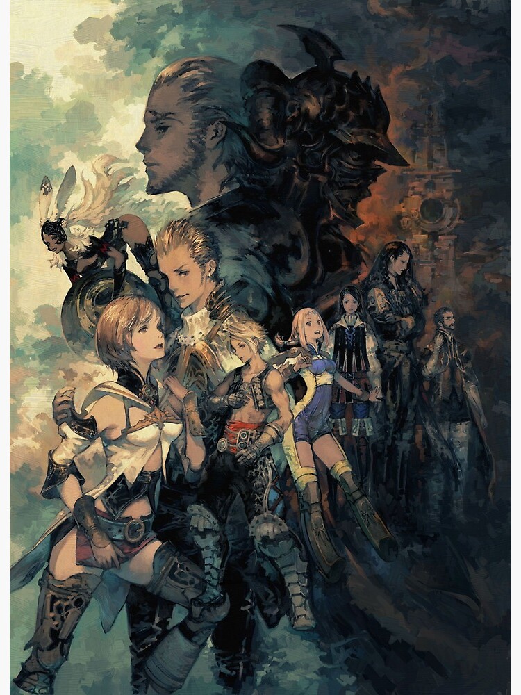 FINAL FANTASY XII ファイナルファンタジー12 ポスター Final Fantasy Xii Playstation 2 Ps2 Japanese Promo Official