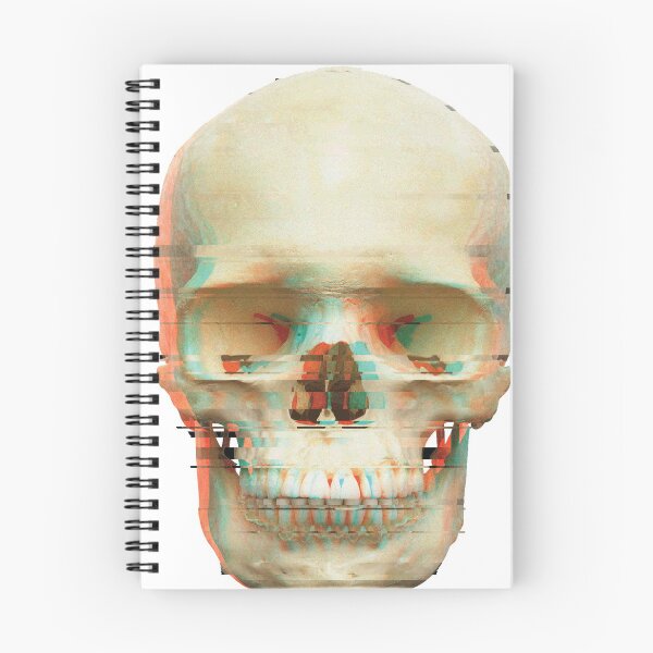 Aperçu de l'œuvre Crâne Glitch créée et vendue par Jayde Faustino.
