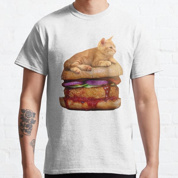Burger Cat Classic T-Shirt