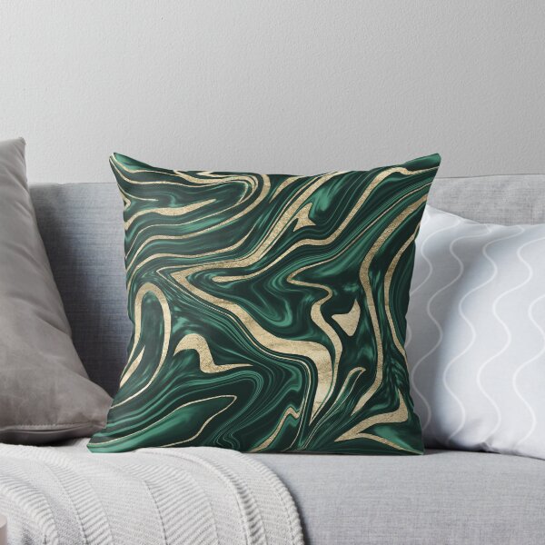 Item preview, Emerald Green Black Gold Marble #1 #decor #art designed and sold by Anita's & Bella's Art.