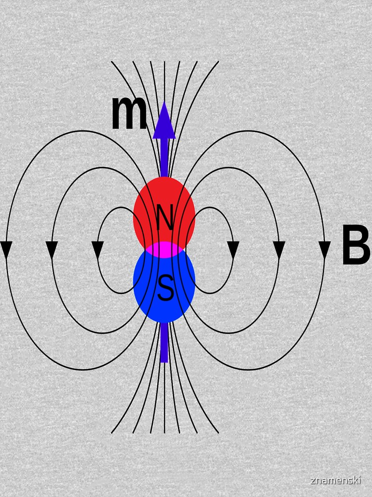 A #magnetic #dipole is the limit of either a closed loop of #electric #current or a pair of poles as the dimensions of the source are reduced to zero while keeping the magnetic moment constant by znamenski