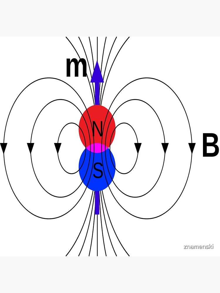 A #magnetic #dipole is the limit of either a closed loop of #electric #current or a pair of poles as the dimensions of the source are reduced to zero while keeping the magnetic moment constant by znamenski