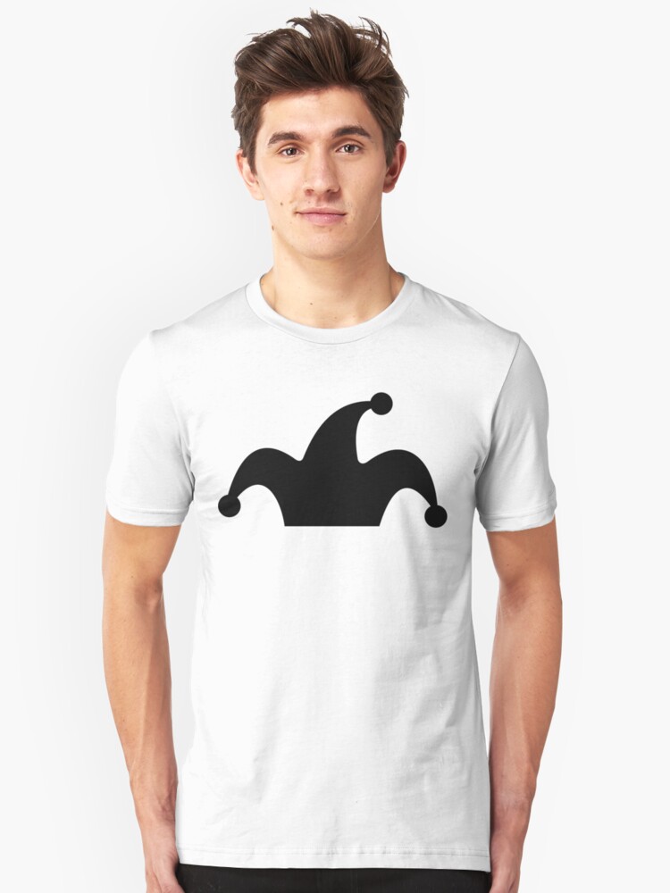Alternate view of Phoole Jester Hat Logo by Tiffany Slim Fit T-Shirt