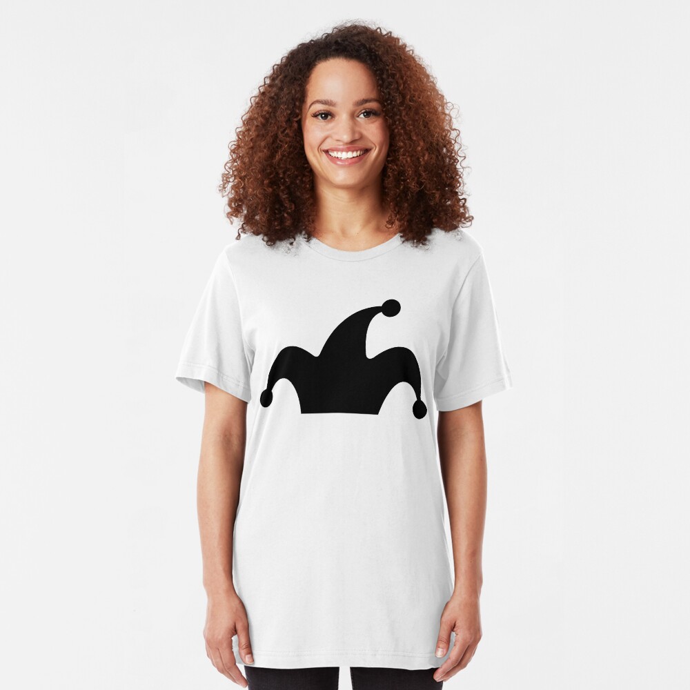 Phoole Jester Hat Logo by Tiffany Slim Fit T-Shirt