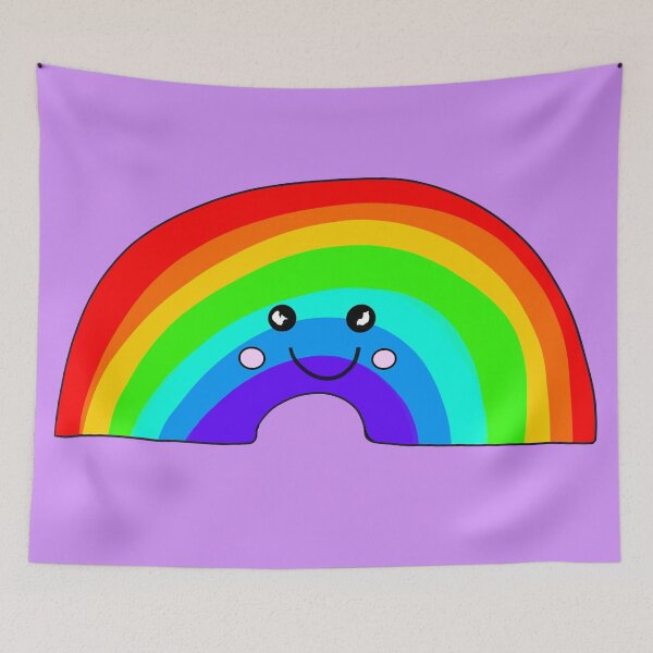 Item preview, A happy rainbow is the best rainbow designed and sold by Samantha McNeice.