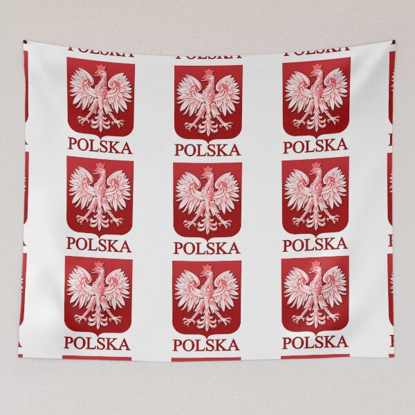 Artikelvorschau, POLSKA EAGLE RED SHIELD entworfen und verkauft von damiang.
