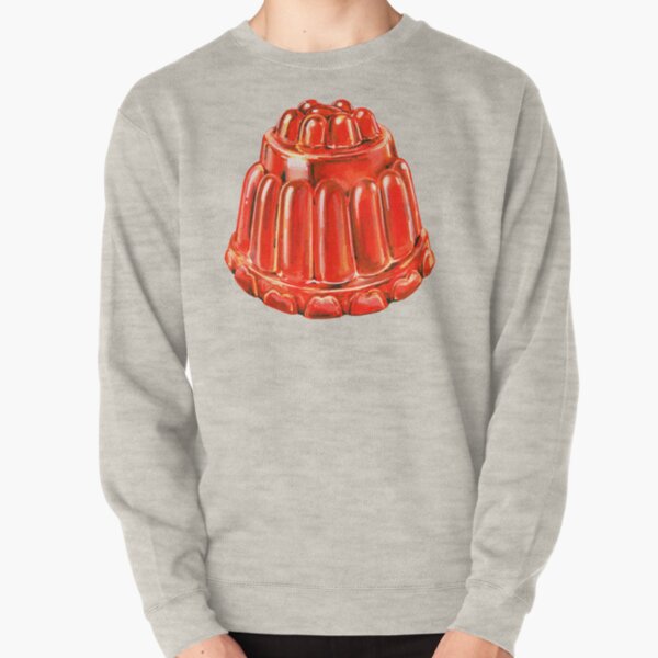 Jello Mold Pattern Pullover Sweatshirt
