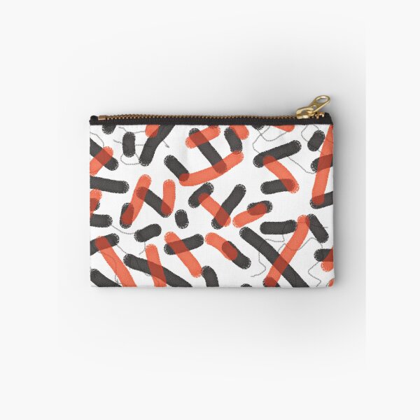 Item preview, Abstract brush pattern - Black, white and Red designed and sold by Studio Grafiikka.
