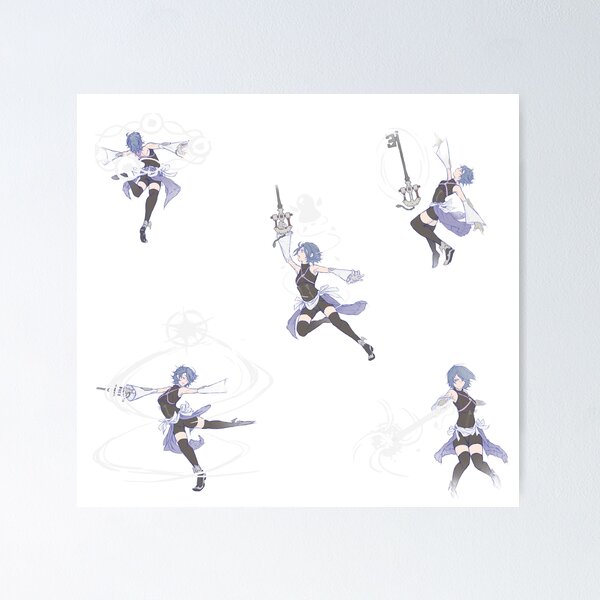Vista previa del artículo con la obra «KH3 - Aqua Battle Set», diseñado y vendido por Repose.