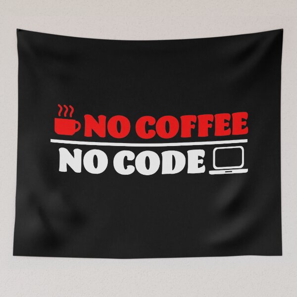 Item preview, NO COFFEE. NO CODE designed and sold by KeepOnCoding.