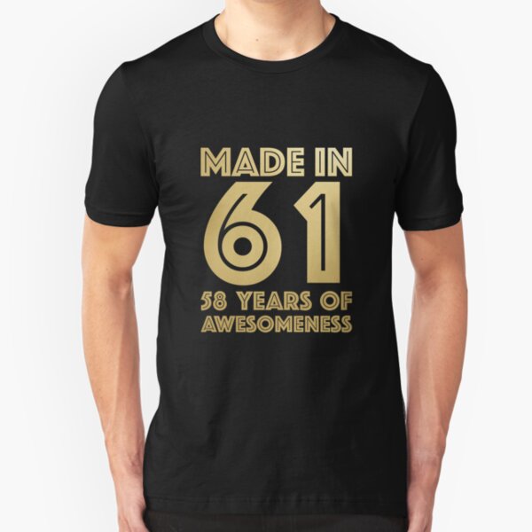 58th Birthday It Took 58 Years To Look This Good T Shirt Dad Father Grandad Gift