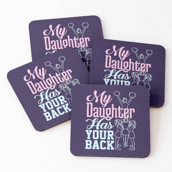 Item preview, Cheer Mom Backspot - My Daughter Has Your Back designed and sold by jaygo.