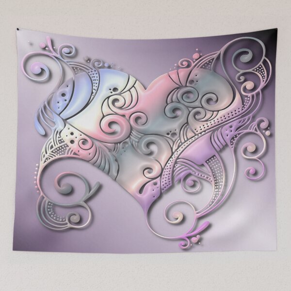 Item preview, Rainbow Heart designed and sold by Paula Helit.