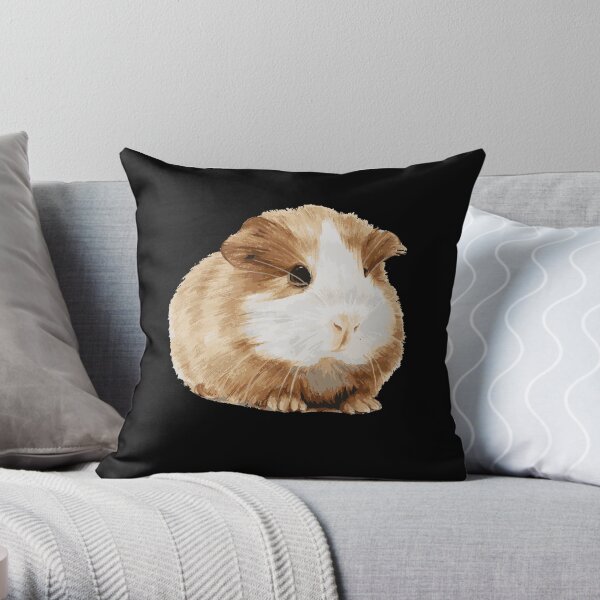 AR-9-CPW Rabbit and Guinea Pigs Print Soft Velvet Feel Cushion Cover With Inner AR-9-CPW Rabbit and Guinea Pigs Print Soft Velvet Feel Cushion Cover With Inner
