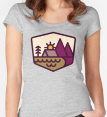 Amoureux de la nature T-shirt échancré