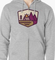 Naturliebhaber Hoodie mit Reißverschluss