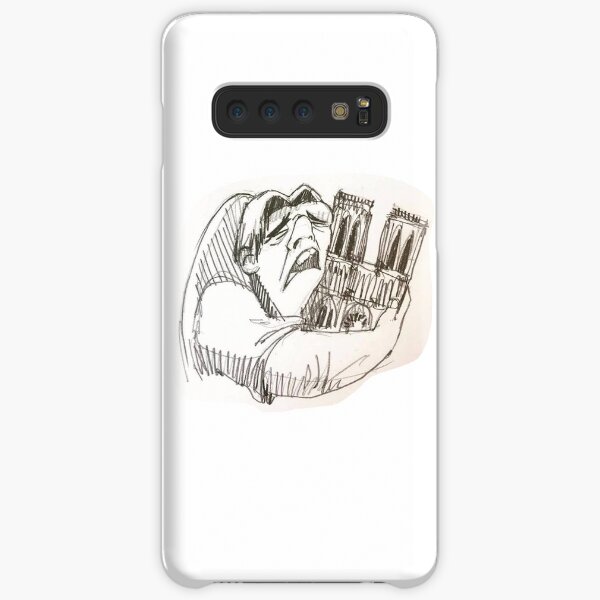 Notre Dame de Paris cathedral on fire 15 april 2019 The Hunchback Samsung Galaxy Snap Case