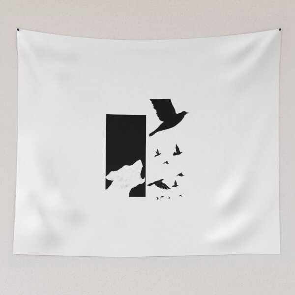 Item preview, Wolf and Free Bird designed and sold by autlu.
