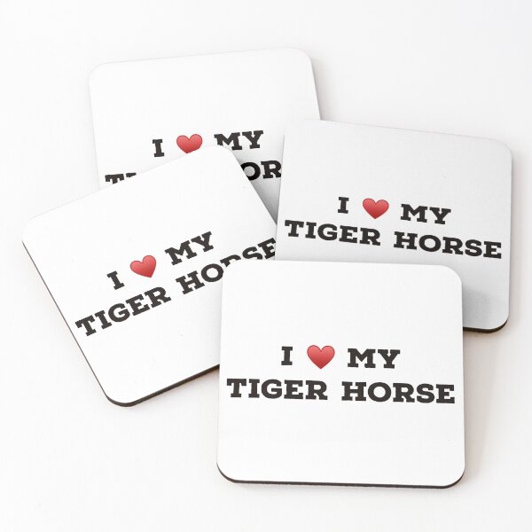 Item preview, I Love My Tiger Horse designed and sold by Yviemakes.