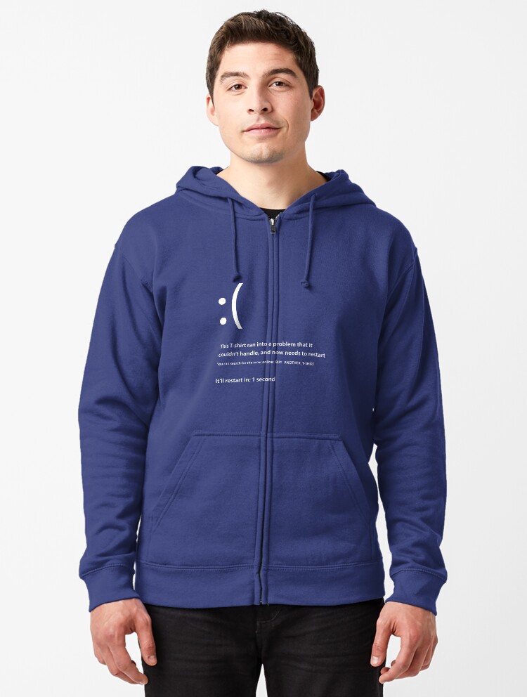 frowny face hoodie