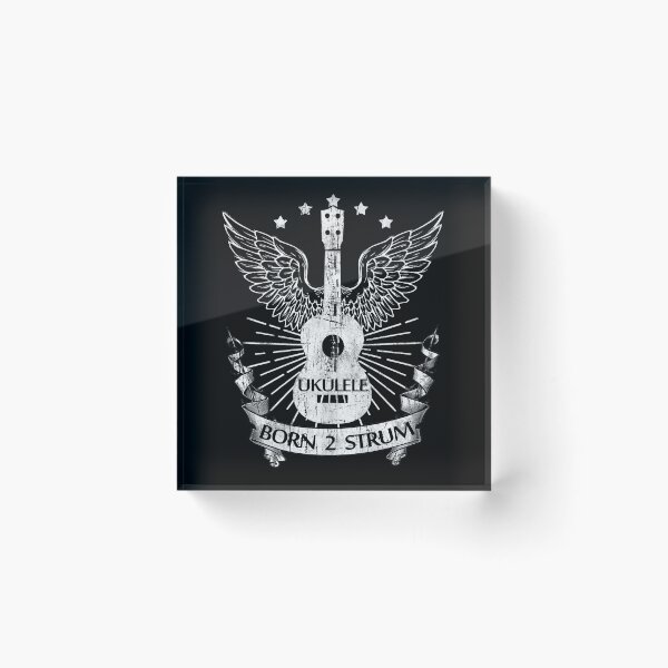 Item preview, UKULELE ROCK - BORN TO STRUM designed and sold by matai-anuanua.
