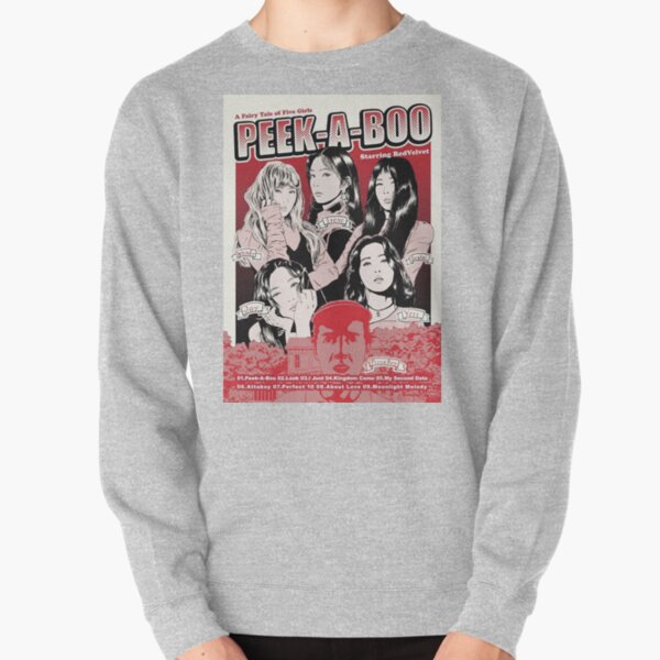 Red velvet peek a boo poster-anime Pullover Sweatshirt
