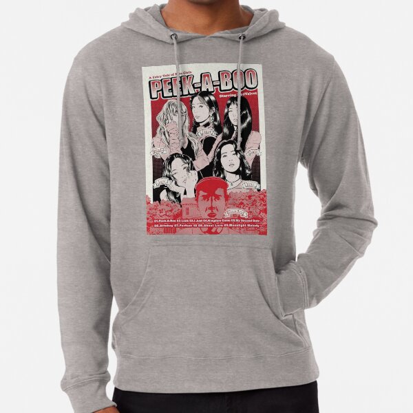 Ojo de terciopelo rojo a boo poster-anime Sudadera ligera con capucha
