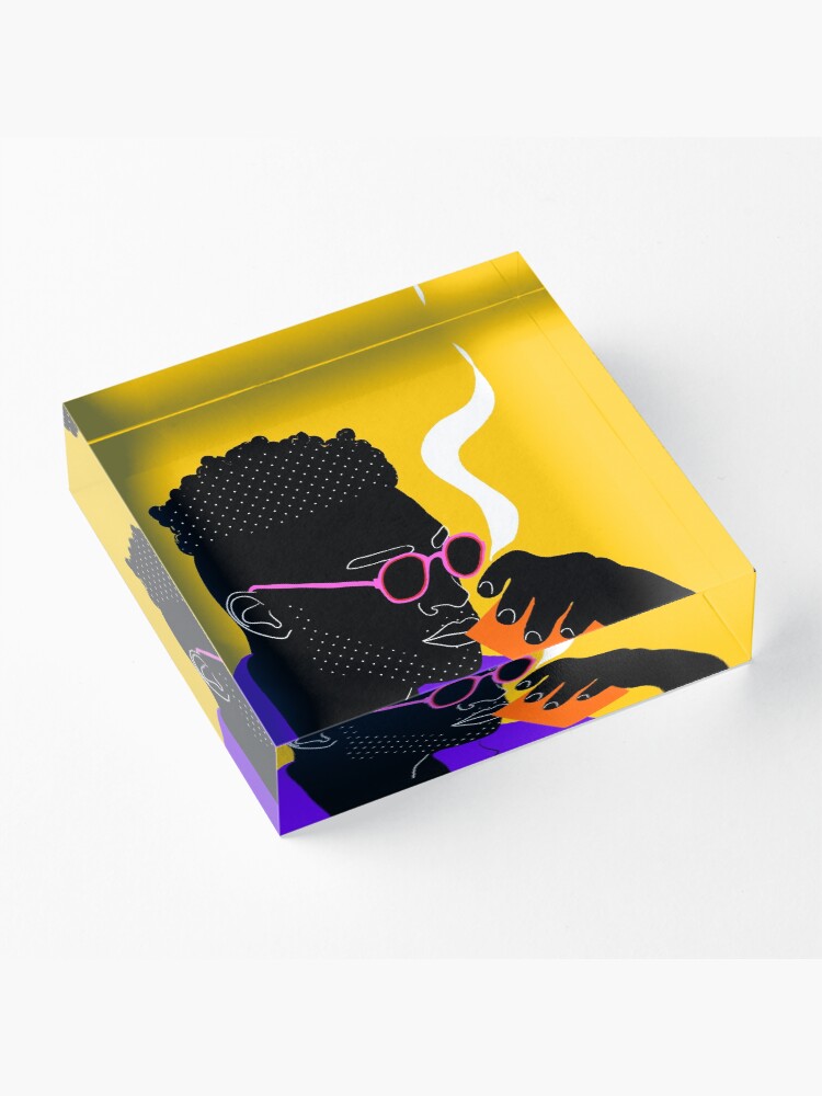 Alternate view of Hauts en couleurs 03 Acrylic Block