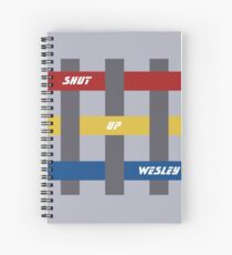 Shut Up Wesley Spiral Notebook