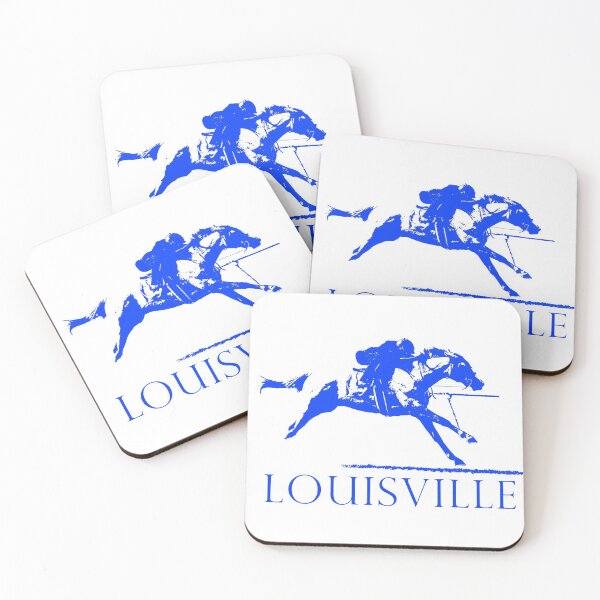 Item preview,  Blue Louisville Race Horse designed and sold by John Batts.