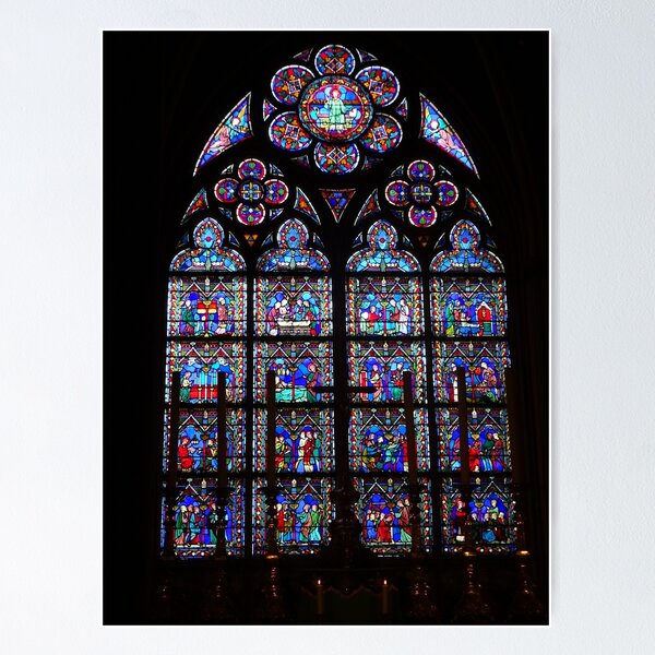 Item preview, VITRAIL NOTRE DAME OF PARIS designed and sold by CremildeG.