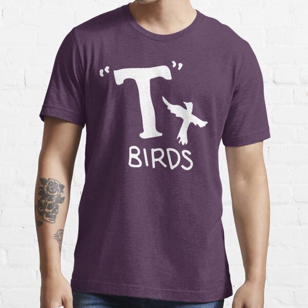 Grease T Birds Movie Silhouette T-Shirt
