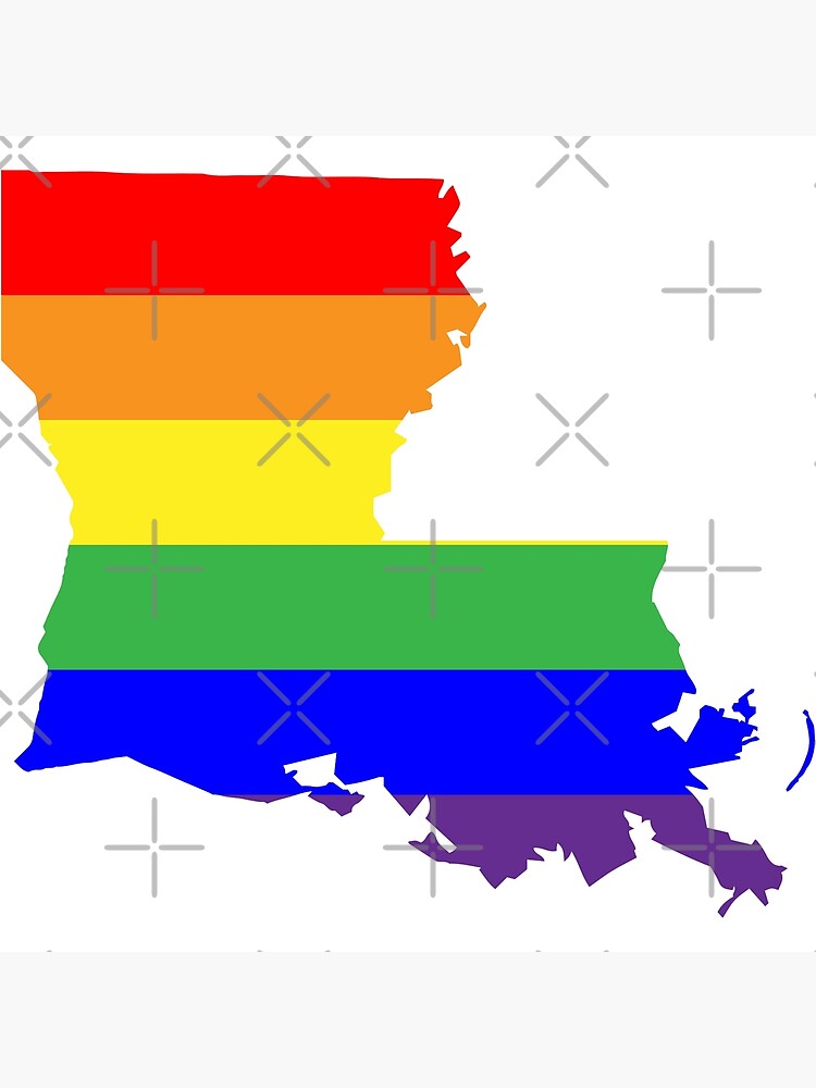 "Louisiana Pride" Poster for Sale by Nuft Redbubble