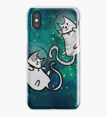 in meowter space iPhone Case