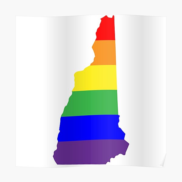 "New Hampshire Pride" Poster for Sale by Nuft Redbubble
