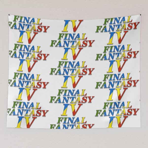 Item preview, Final Fantasy 4 Ad Logo Recreation designed and sold by Wizardofpizza.