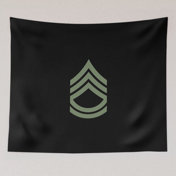 Item preview, Sergeant First Class (Green) designed and sold by Jared Davies.